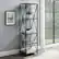 Alt View 13. Walker Edison - X-frame Industrial Wood and Metal 4-Shelf Bookcase - Grey Wash.