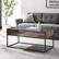 Alt View 14. Walker Edison - Rustic Glass Coffee Table - Gray Wash.
