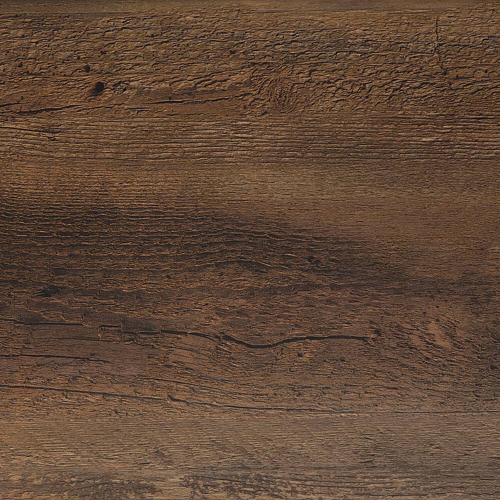 Alt View 35. Walker Edison - 52" Modern 6-Drawer Dresser - White/Rustic Oak.