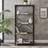 Alt View 13. Walker Edison - Industrial Wood 4-Shelf Bookcase - Rustic Oak.
