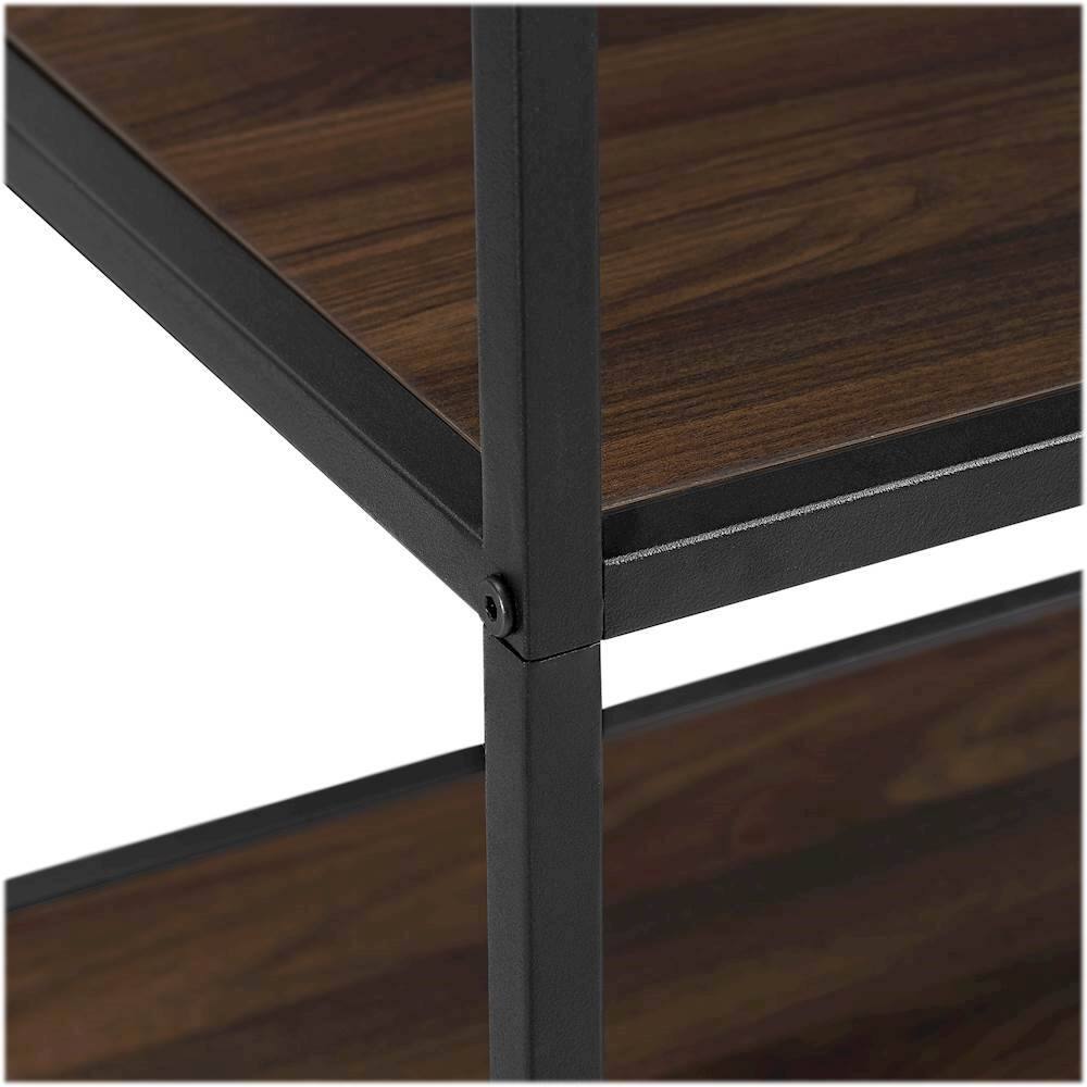 Best Buy: Walker Edison 4-Shelf Bookcase Dark Walnut BBF70FPJERDW