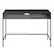 Front. Walker Edison - Home Office Glass Storage Computer Desk - Gray Wash.