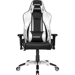 AKRacing - Masters Series Premium Gaming Chair - Silver - Front_Zoom