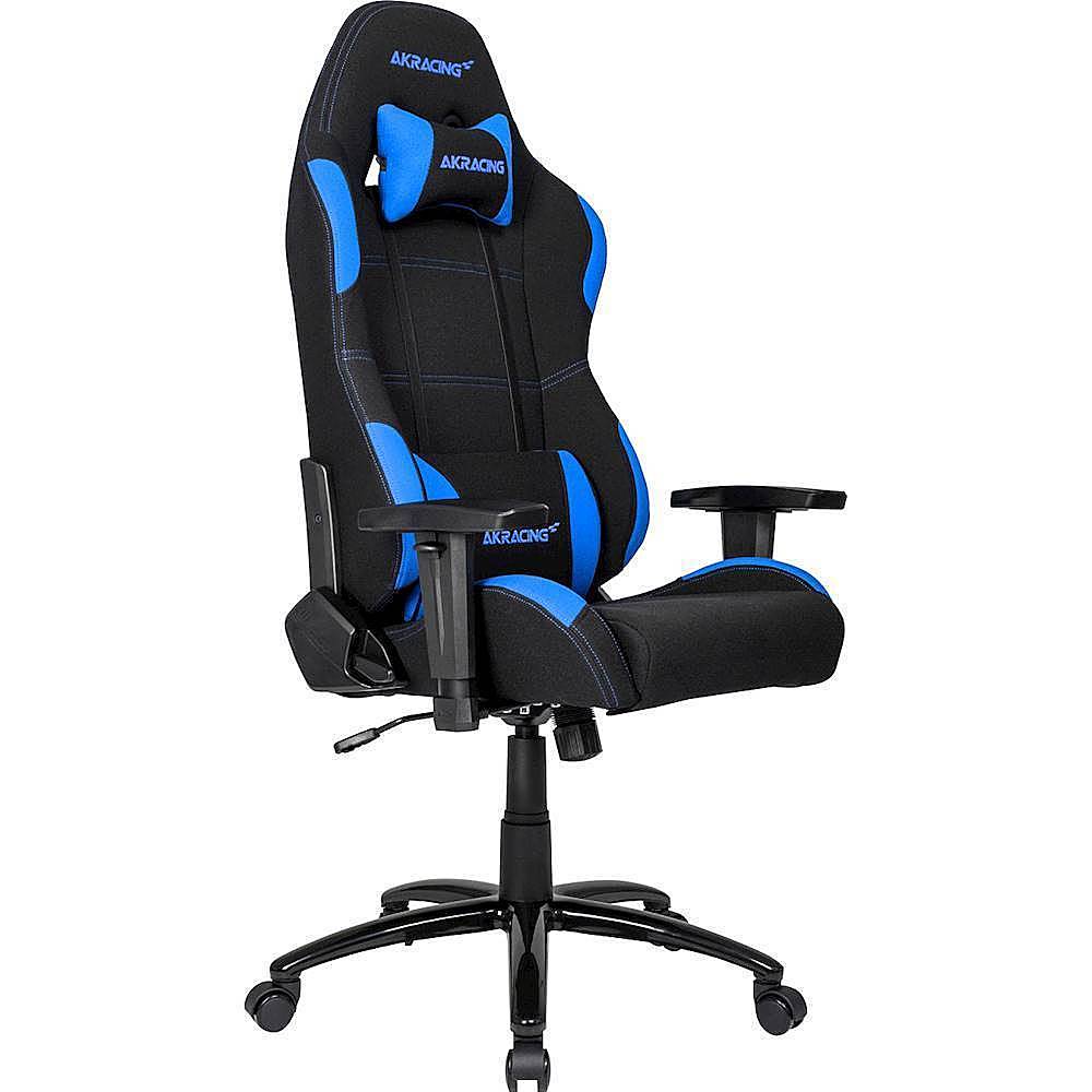 Angle View: AKRacing - Core Series EX Gaming Chair - Black/Blue