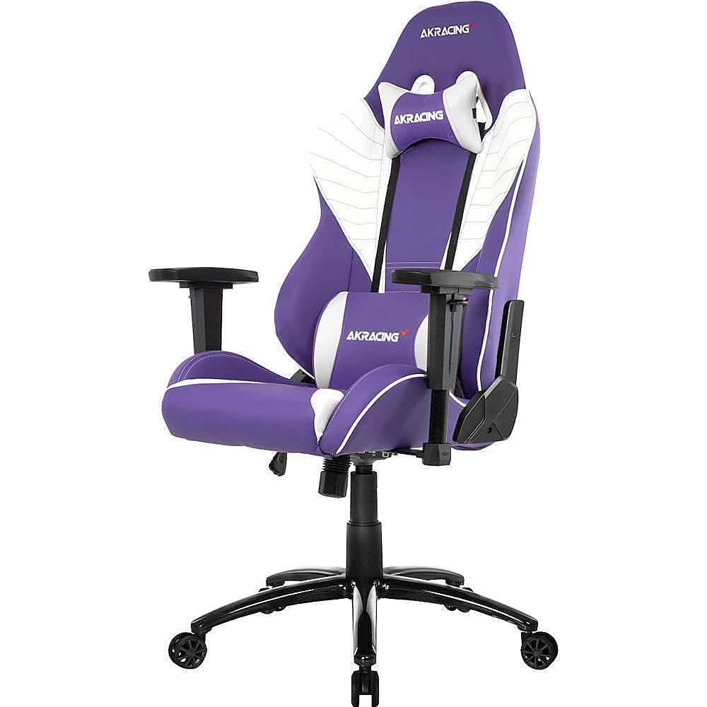 Left View: AKRacing - Core Series SX Gaming Chair - Lavender