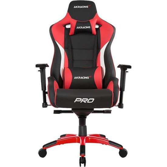 Front Zoom. AKRacing - Masters Series Pro Gaming Chair - Red.