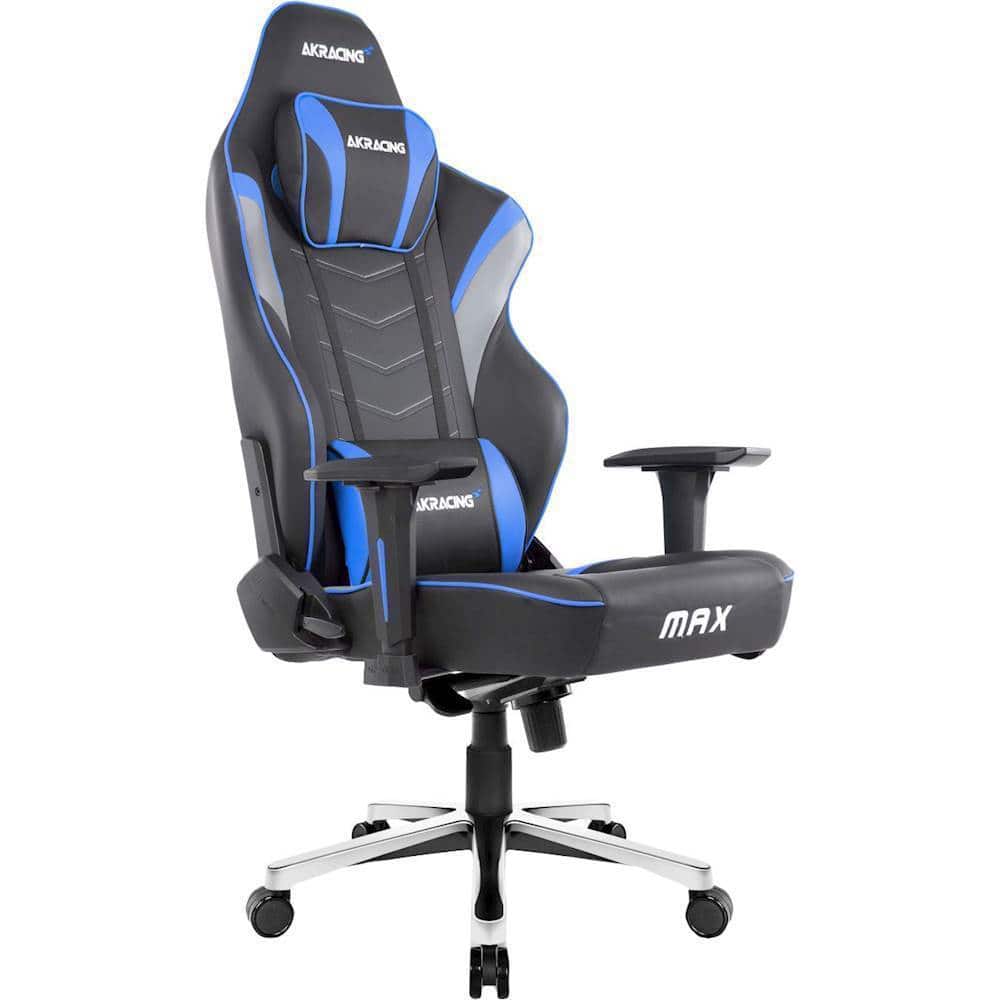 Angle. AKRacing - Masters Series Max XXL Gaming Chair - Blue.