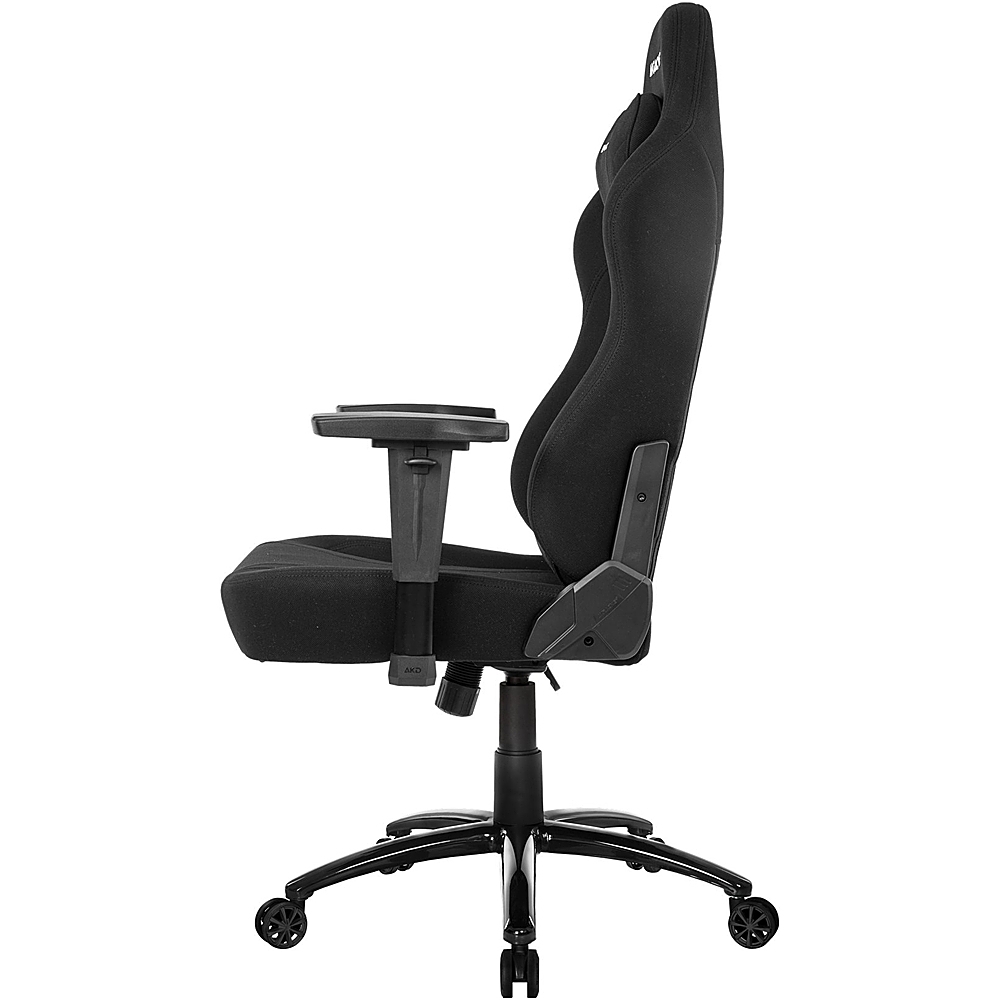 Angle View: Space Seating - 23 Series Fabric Chair - Black