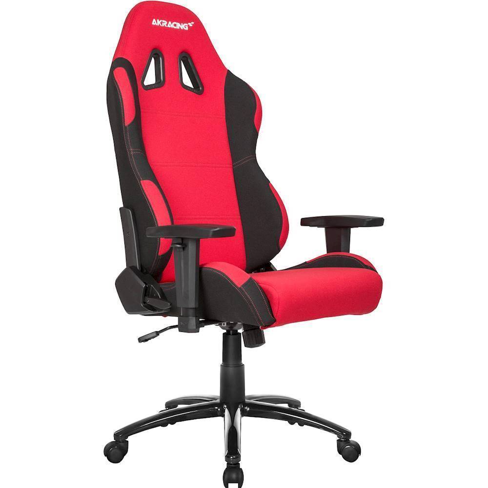 Angle View: AKRacing - Core Series EX-Wide Extra Wide Gaming Chair - Red/Black
