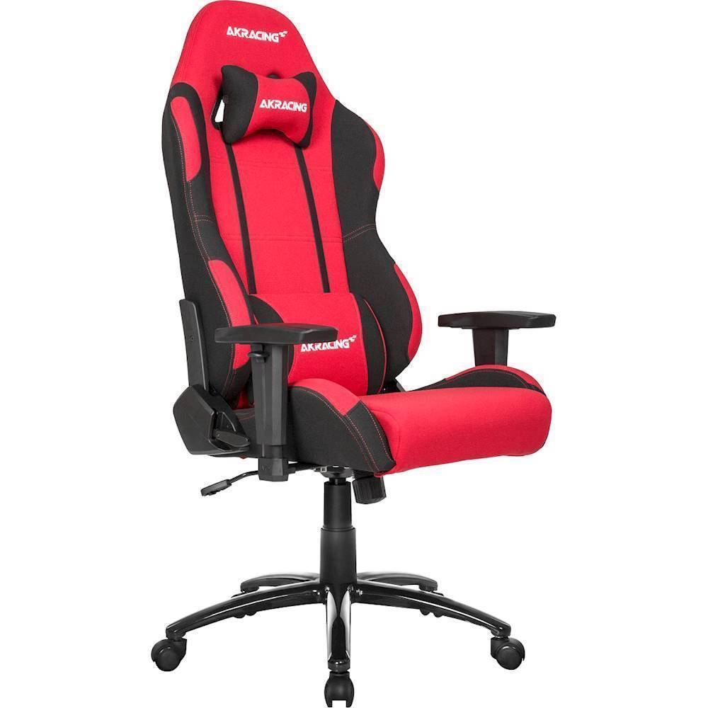 Angle View: AKRacing - Core Series EX Gaming Chair - Red/Black