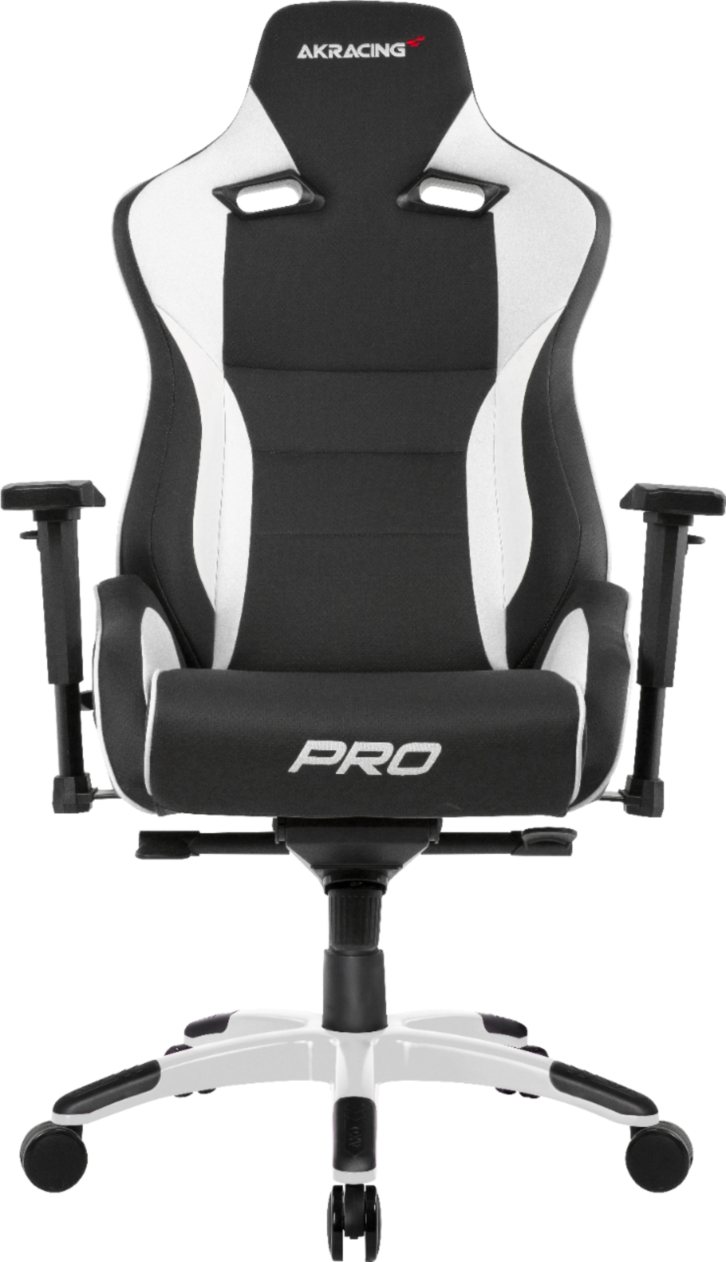 Front. AKRacing - Masters Series Pro Gaming Chair XL & Tall - White.