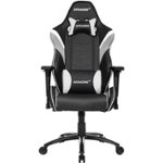 Front Zoom. AKRacing - Core Series LX Gaming Chair - White.
