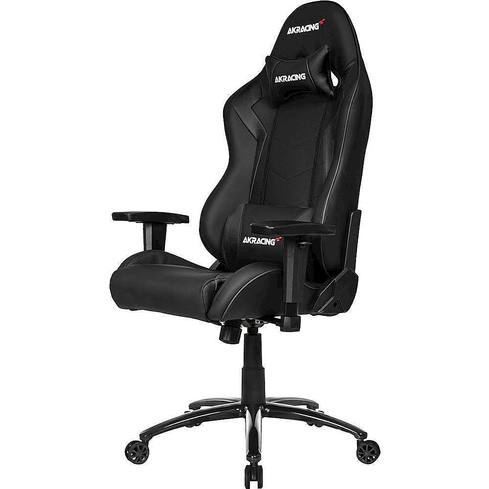 Left View: AKRacing - Core Series SX Gaming Chair - Black