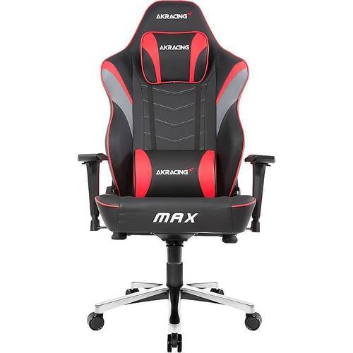 Akracing - Masters Series Max Gaming Chair - Red was $519.99 now $415.99 (20.0% off)