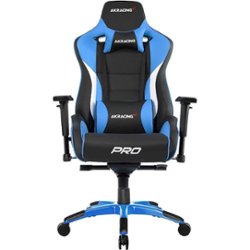 AKRacing - Masters Series Pro Gaming Chair XL & Tall - Blue - Front_Zoom
