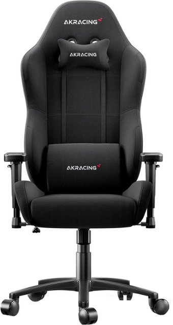 Front Zoom. AKRacing Core Series EX Gaming Chair - Black.