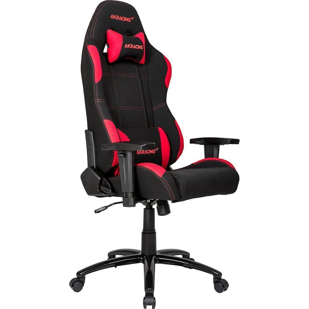 Angle View: AKRacing - Core Series EX Gaming Chair - Black/Red