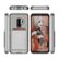 Alt View Zoom 11. Ghostek - Exec 2 Case for Samsung Galaxy S9+ - Silver.