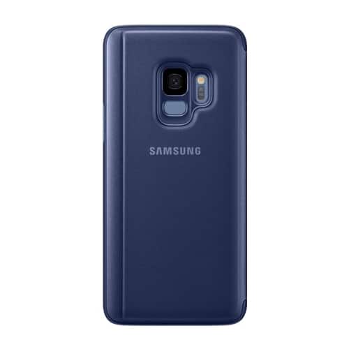Front. Samsung - Case for Samsung Galaxy S9 - Blue.