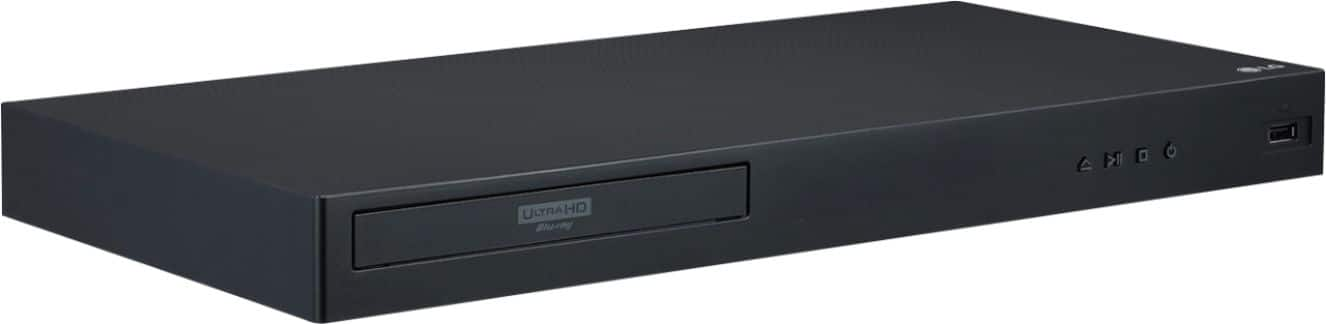 LG Streaming 4K Ultra HD Hi-Res Audio Wi-Fi Built-In Blu-ray Player Black  UBK90 - Best Buy