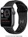 Front Zoom. Apple Watch Nike Series 6 (GPS) 40mm Space Gray Aluminum Case with Anthracite/Black Nike Sport Band - Space Gray.