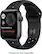 Front. Apple - Apple Watch Nike Series 6 (GPS) 40mm Space Gray Aluminum Case with Anthracite/Black Nike Sport Band - Space Gray.