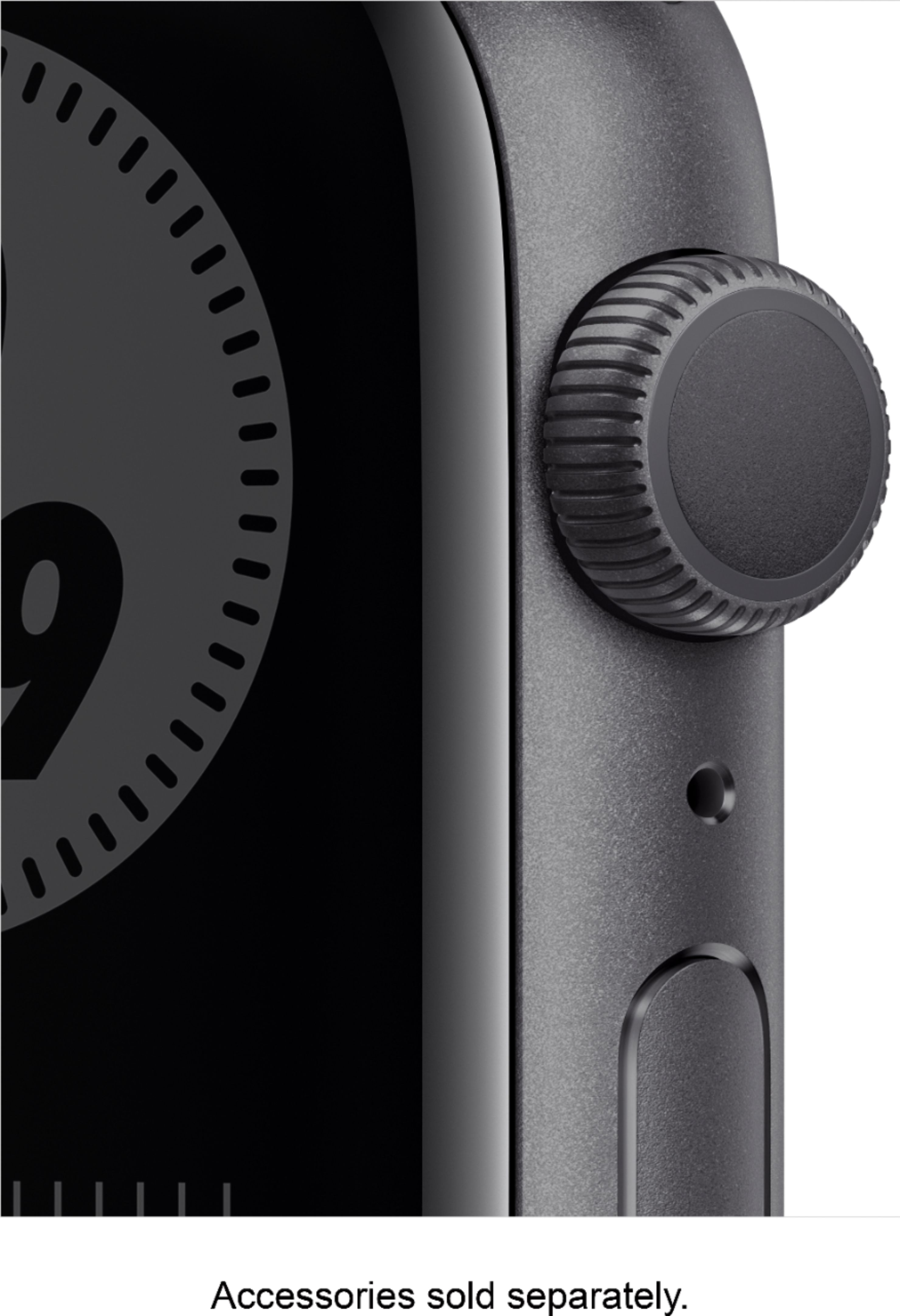 Apple Watch Nike Series 6 (GPS) 44mm Space Gray Aluminum Case with  Anthracite/Black Nike Sport Band - Space Gray