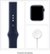 Alt View Zoom 15. Apple Watch Series 6 (GPS) 40mm Blue Aluminum Case with Deep Navy Sport Band - Blue.