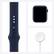 Alt View 15. Apple - Apple Watch Series 6 (GPS) 44mm Aluminum Case with Deep Navy Sport Band - Blue.