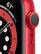 Alt View 11. Apple - Apple Watch Series 6 (GPS) 44mm Aluminum Case with Red Sport Band - (PRODUCT)RED.
