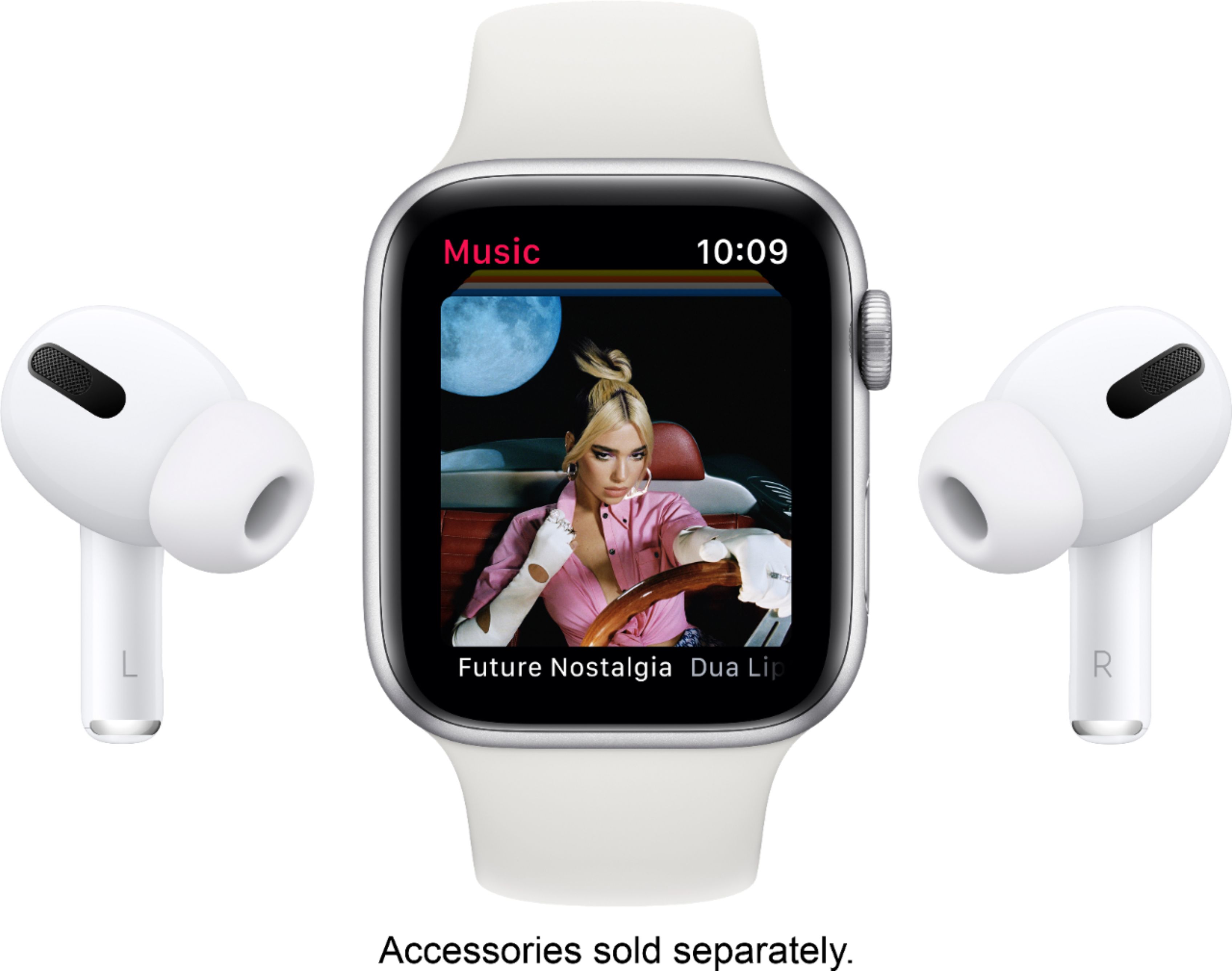 スマートフォン/携帯電話 その他 Best Buy: Apple Watch Series 6 (GPS) 44mm Aluminum Case with White Sport  Band Silver M00D3LL/A