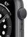 Alt View 11. Apple - Apple Watch Series 6 (GPS) 44mm Space Gray Aluminum Case with Black Sport Band - Space Gray.