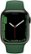 Alt View Zoom 11. Apple Watch Series 7 (GPS) 41mm Aluminum Case with Clover Sport Band - Green.