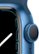 Alt View Zoom 12. Apple Watch Series 7 (GPS) 41mm Blue Aluminum Case with Abyss Blue Sport Band - Blue.
