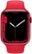 Alt View Zoom 11. Apple Watch Series 7 (GPS) 41mm (PRODUCT)RED Aluminum Case with (PRODUCT)RED Sport Band - (PRODUCT)RED.