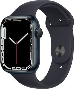 Apple Watch Series 7 (GPS) 45mm Aluminum Case with Midnight Sport Apple Watch Series 7 (GPS) 45mm Aluminum Case with Midnight Sport