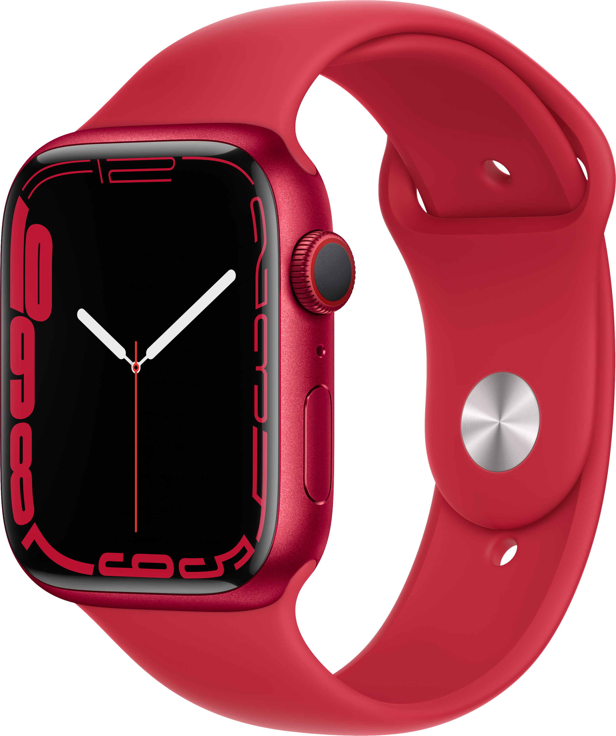 Questions and Answers: Apple Watch Series 7 (GPS) 45mm Aluminum Case ...