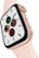 Alt View Zoom 16. Apple Watch Series 5 (GPS + Cellular) 44mm Gold Aluminum Case with Pink Sand Sport Band - Gold Aluminum.