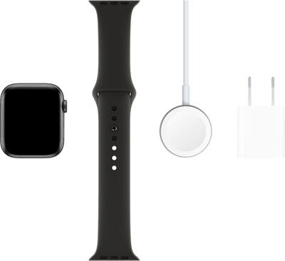 Apple Watch Series 5 (GPS + Cellular) 44mm Aluminum Case with Apple Watch Series 5 (GPS + Cellular) 44mm Aluminum Case with