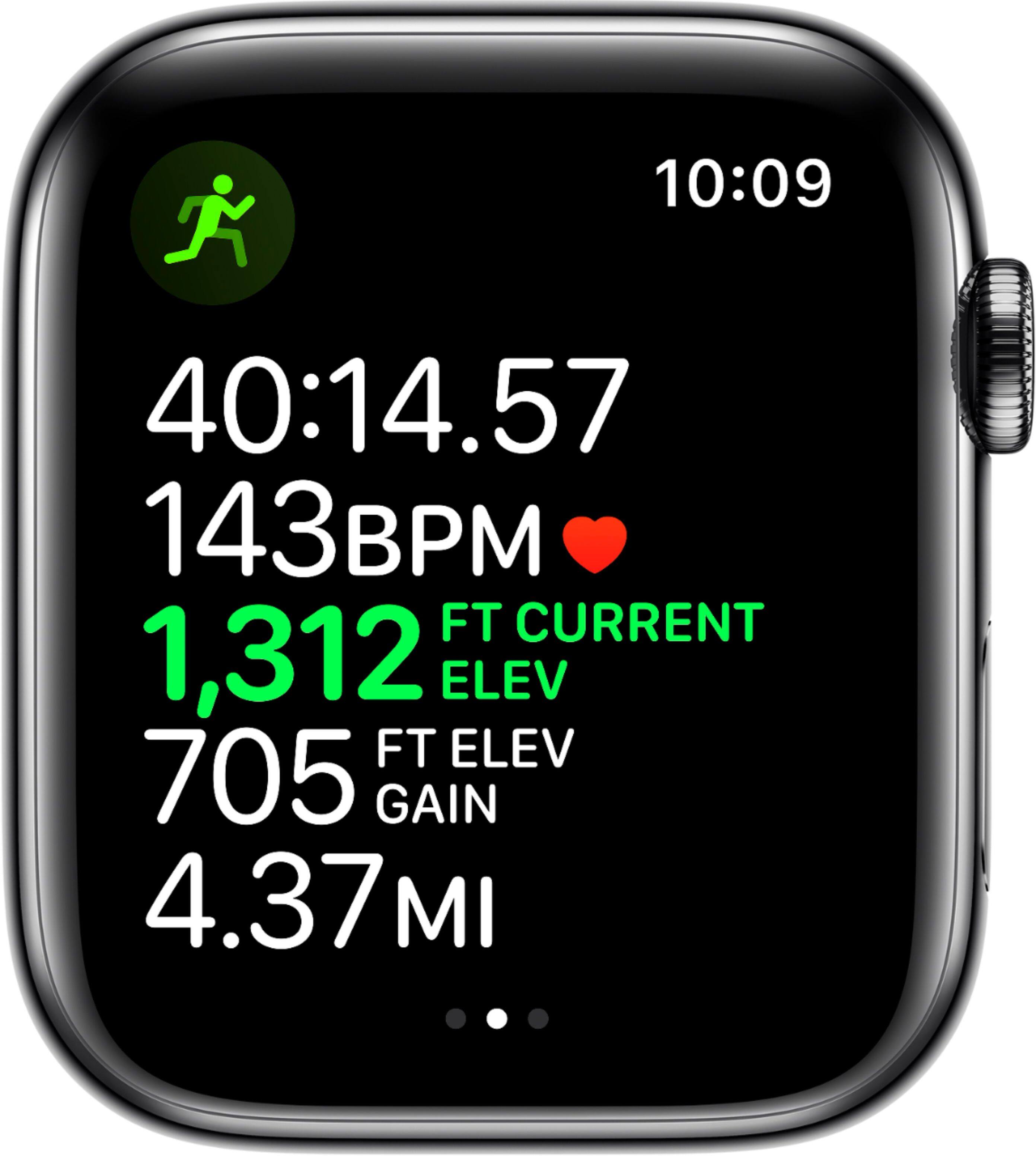 Best Buy: Apple Watch Series 5 (GPS + Cellular) 44mm Stainless 