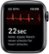 Alt View Zoom 14. Apple Watch Series 5 (GPS + Cellular) 40mm Space Gray Aluminum Case with Black Sport Band - Space Gray Aluminum.