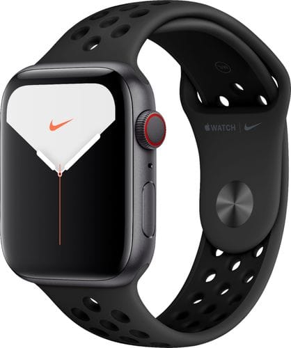 Apple Watch Nike Series 5 (GPS + Cellular) 44mm Space Gray Aluminum Case with Anthracite/Black Nike Sport Band - Space Gray Aluminum