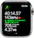 Alt View 13. Apple - Apple Watch Series 5 (GPS + Cellular) 44mm Stainless Steel Case with White Sport Band - Stainless Steel.