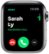 Alt View Zoom 12. Apple Watch Series 5 (GPS + Cellular) 40mm Stainless Steel Case with White Sport Band - Stainless Steel.