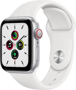 Apple Watch SE (GPS + Cellular) 40mm Silver Aluminum Case with Apple Watch SE (GPS + Cellular) 40mm Silver Aluminum Case with