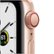 Alt View Zoom 11. Apple Watch SE (GPS + Cellular) 40mm Gold Aluminum Case with Pink Sand Sport Band - Gold.