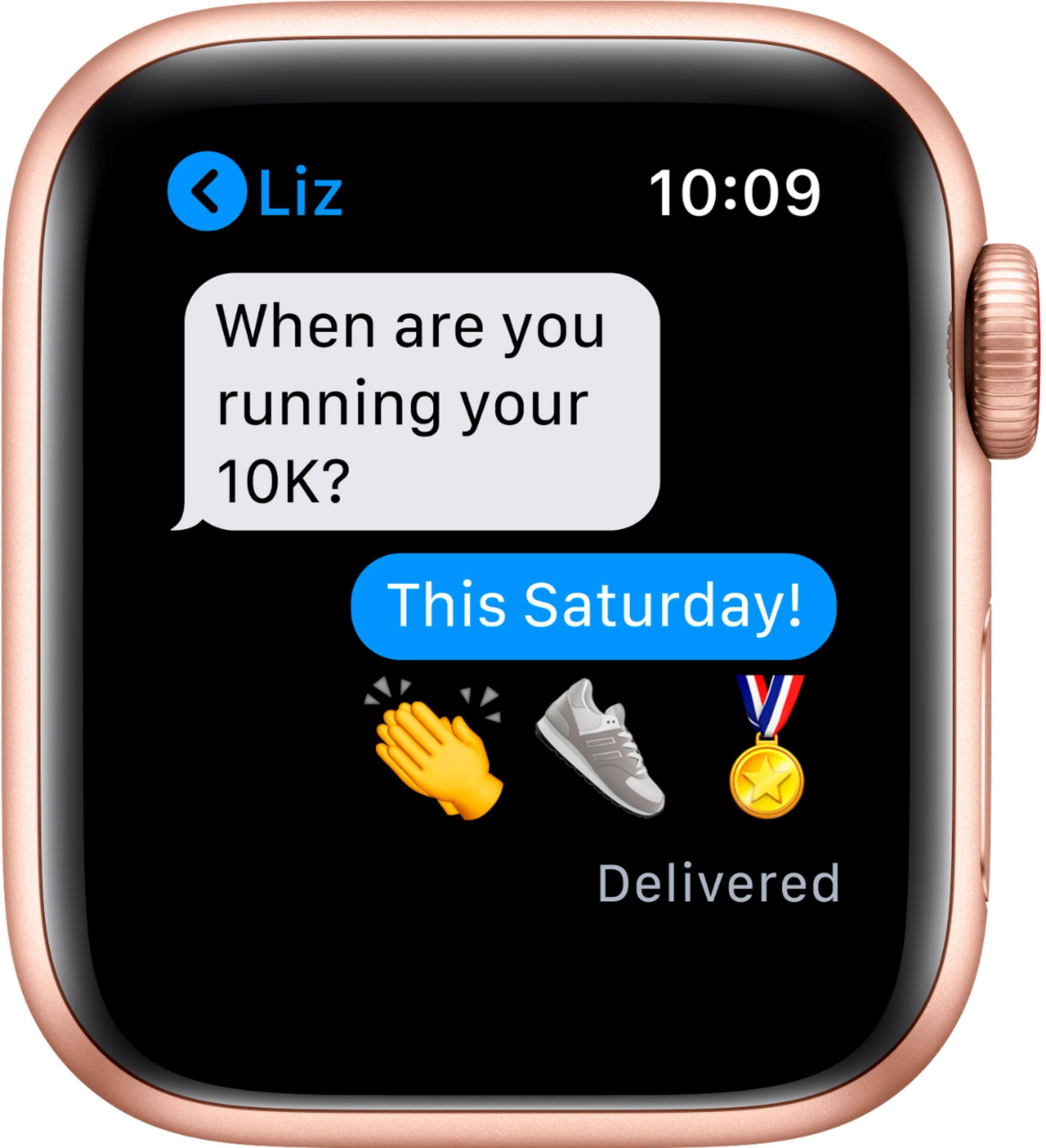 apple watch gps gold