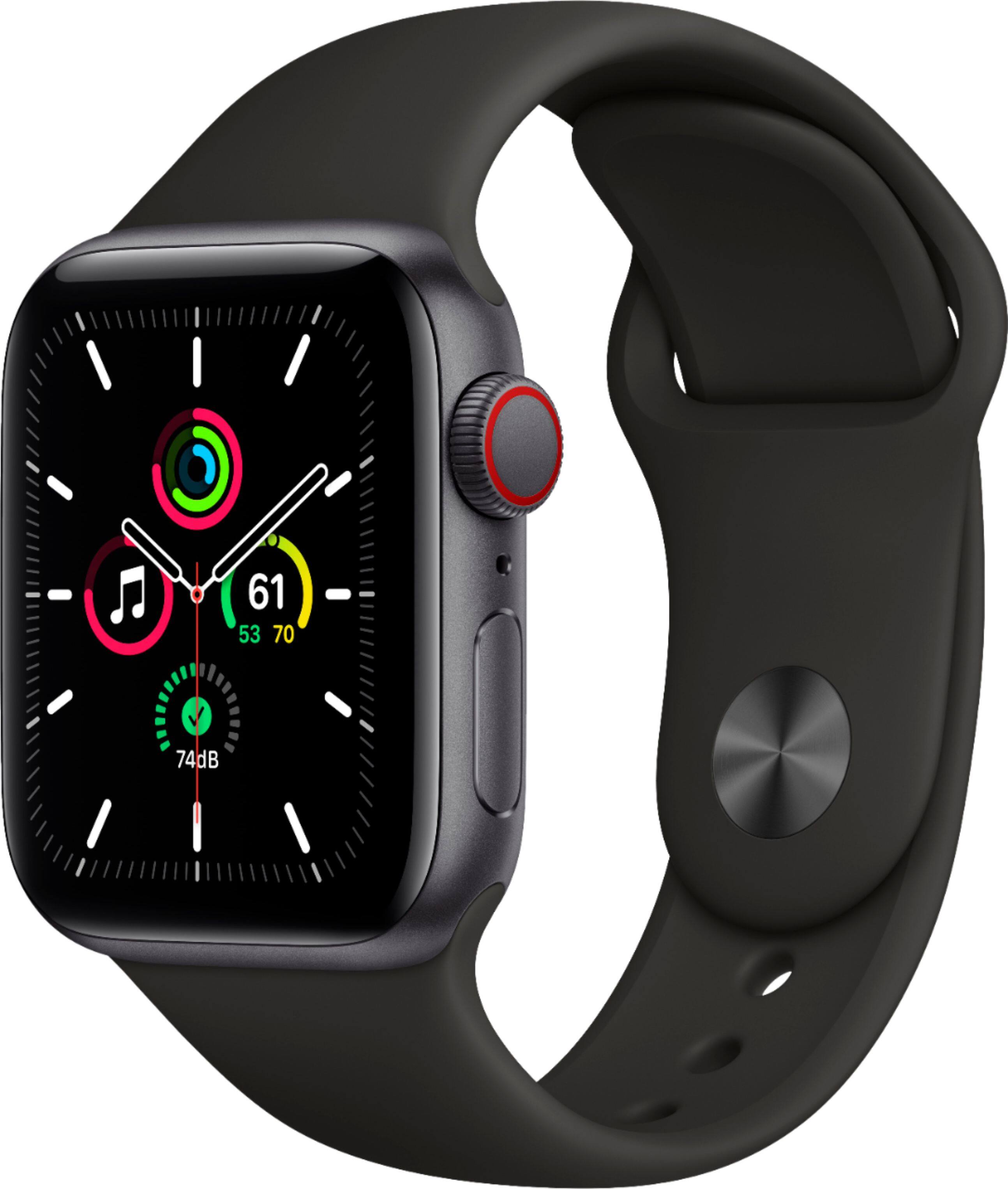 Customer Reviews Apple Watch SE GPS Cellular 40mm Space Gray 