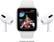 Alt View 17. Apple - Apple Watch SE (1st Generation, GPS + Cellular) 44mm Aluminum Case with Deep Navy Sport Loop - Silver.