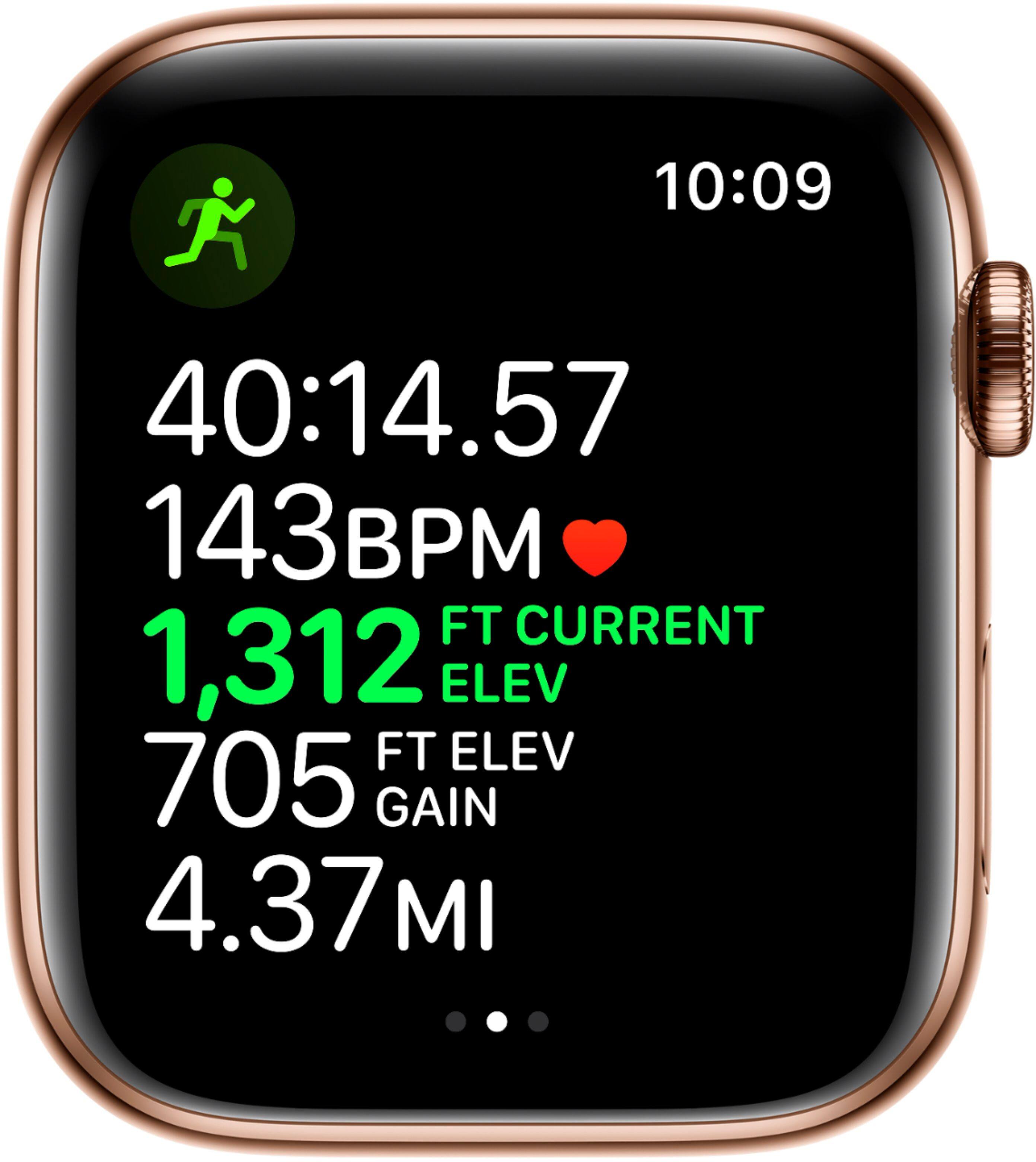 Best Buy: Apple Watch Series 5 (GPS + Cellular) 44mm Gold